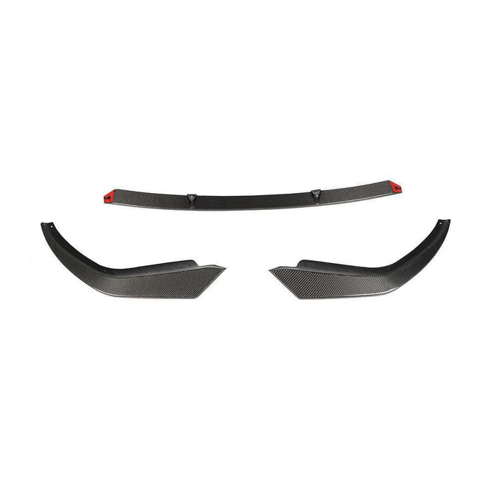 CF Style Carbon Fibre Front Splitter for BMW G20 G21 3 Series Pre-LCI M Sport 19-22