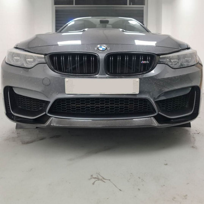 CS Style Carbon Fibre Front Splitter for BMW F80 M3 F82 F83 M4 14-20