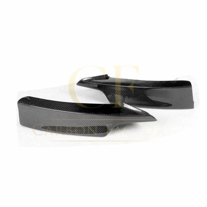 MP Style Carbon Fibre Front Splitter Covers for BMW F30 F31 3 Series M Sport 12-19