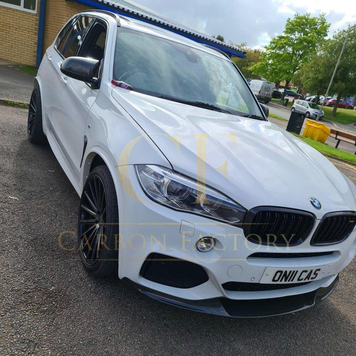 MP Style Carbon Fibre Front Splitter for BMW F15 X5 M Sport 14-18