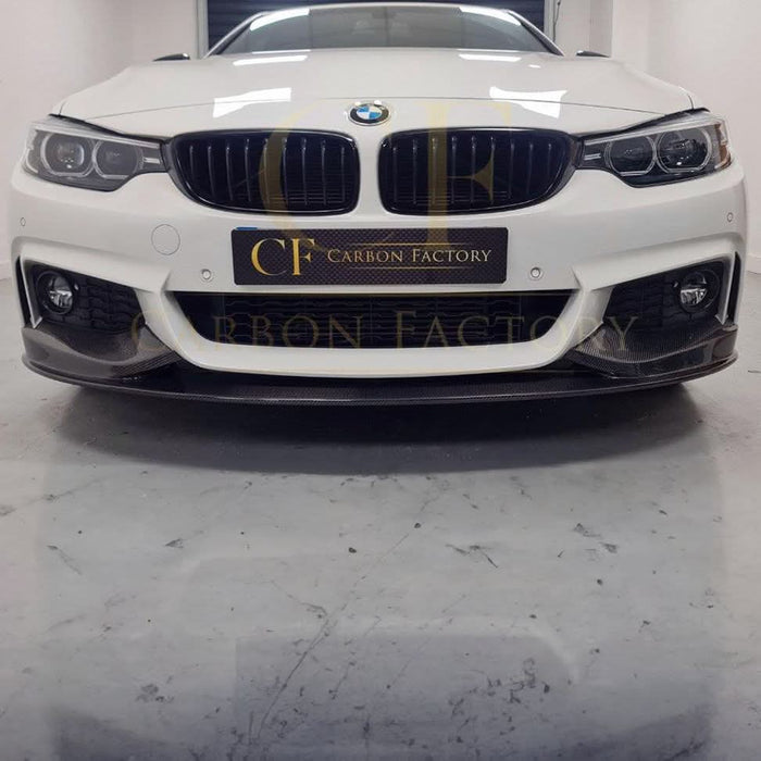 MP Style Carbon Fibre Front Splitter for BMW F32 F33 F36 4 Series 14-20