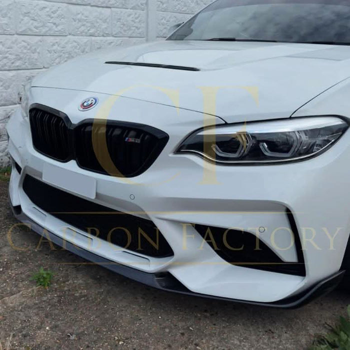 MP Style Carbon Fibre Front Splitter for BMW F87 M2C Competition 16-21