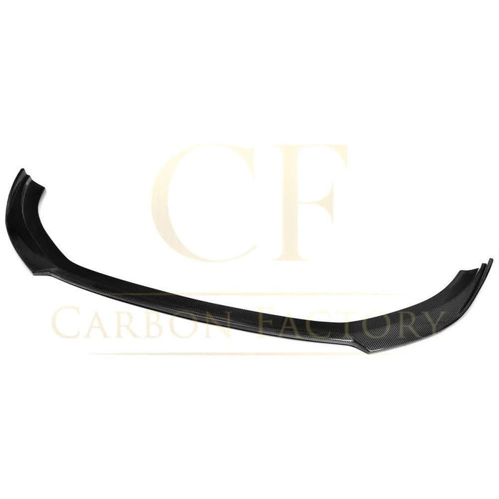 P Style Carbon Fibre Front Splitter for Audi A3 Saloon Non S Line 13-15