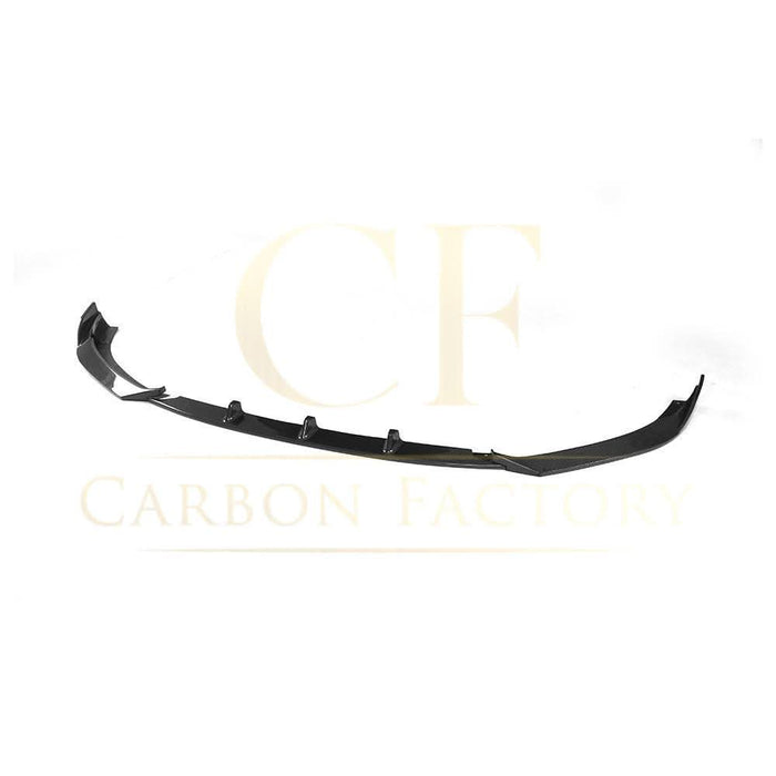 P Style Carbon Fibre Front Splitter for Audi A3 Saloon Non S Line 16-19