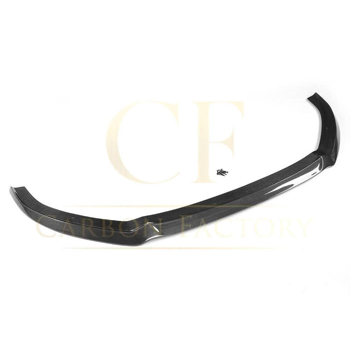 V Style Carbon Fibre Front Splitter for Audi A3 Hatchback S Line & S3 16-19