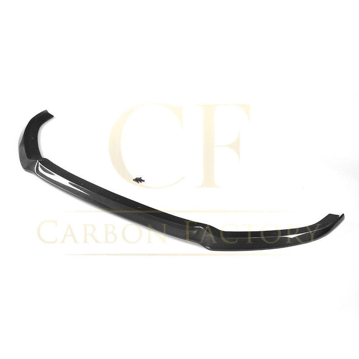 V Style Carbon Fibre Front Splitter for Audi A3 Hatchback S Line & S3 16-19