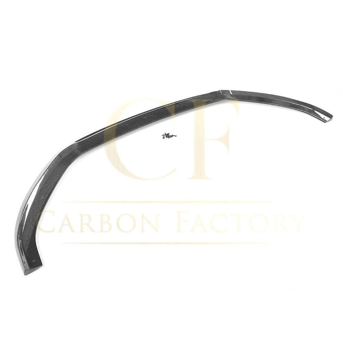 V Style Carbon Fibre Front Splitter for Audi A3 Hatchback S Line & S3 16-19