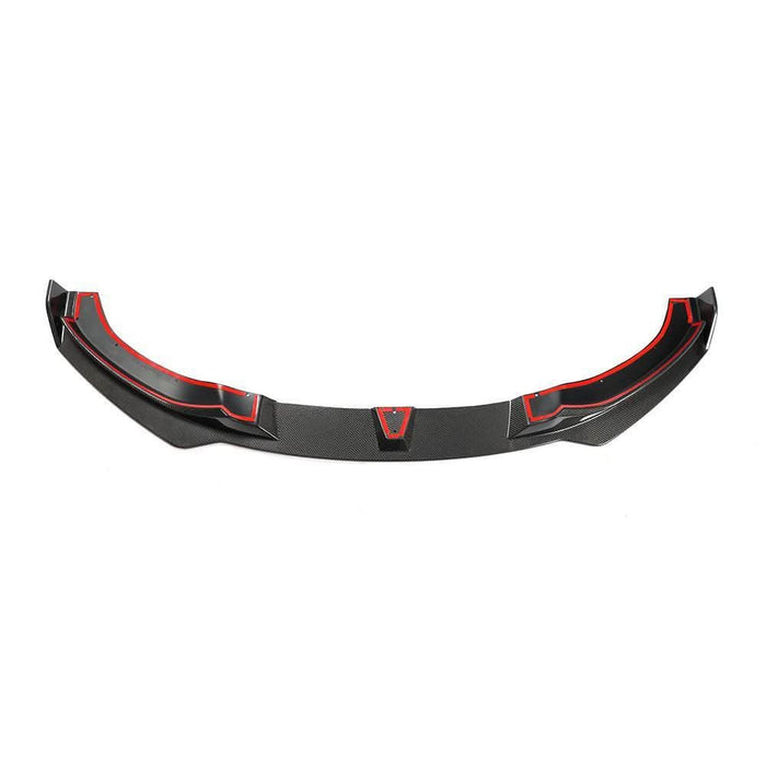 V Style Carbon Fibre Front Splitter for BMW F32 F33 F36 4 Series 14-20