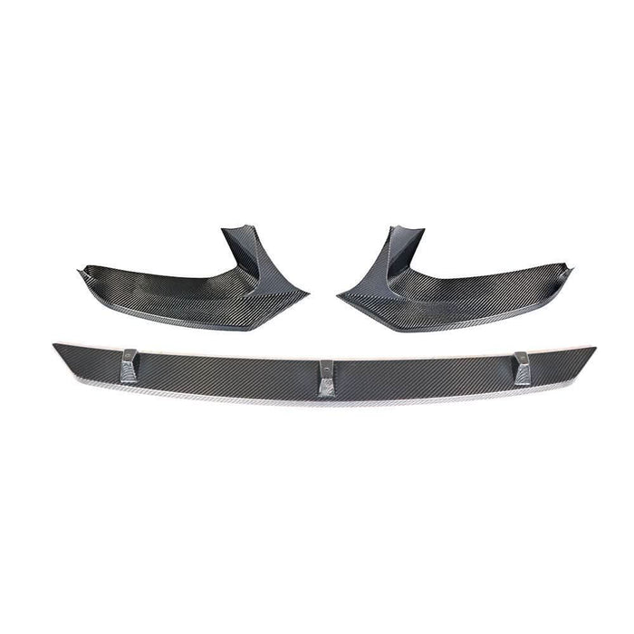 V Style Carbon Fibre Front Splitter for BMW G30 5 Series M Sport 17-20