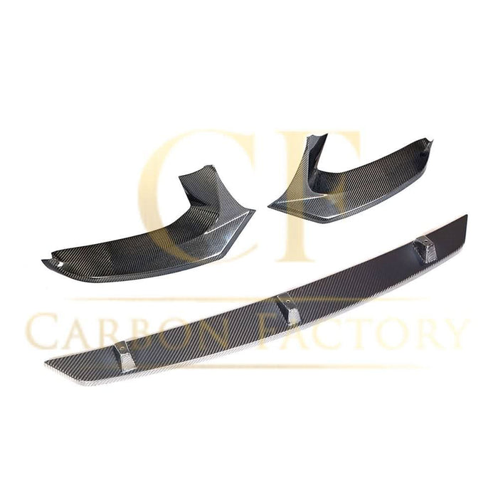 V Style Carbon Fibre Front Splitter for BMW G30 5 Series M Sport 17-20