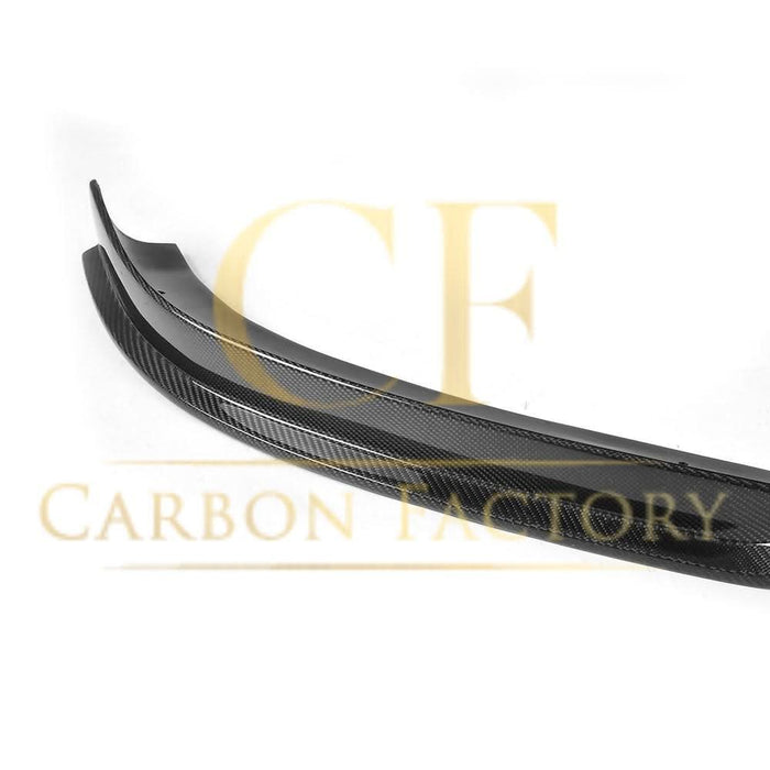 V Style Carbon Fibre Front Splitter for Tesla Model S 16-20