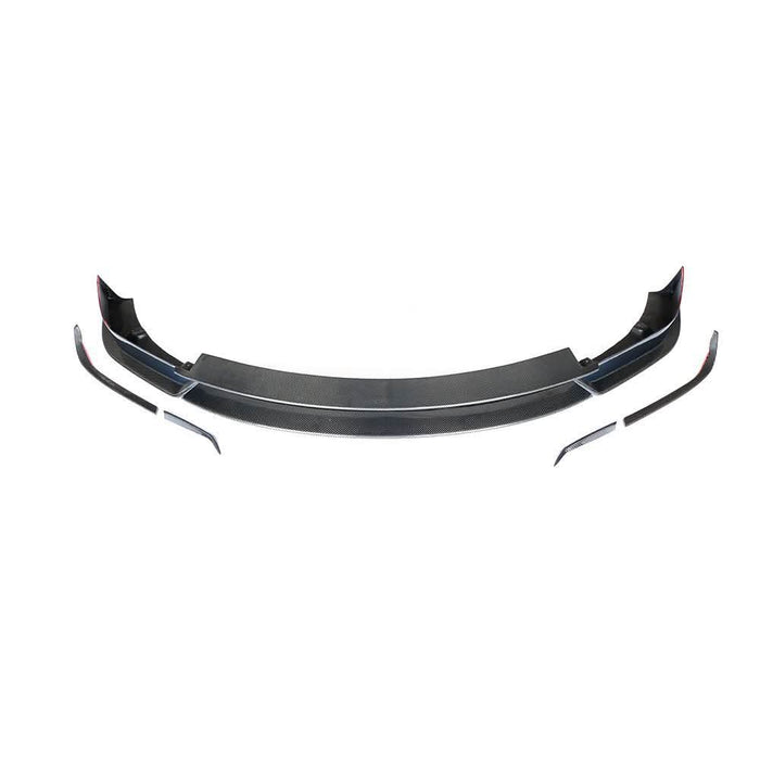 V Style Carbon Fibre Front Splitter for Tesla Model X 16-Present