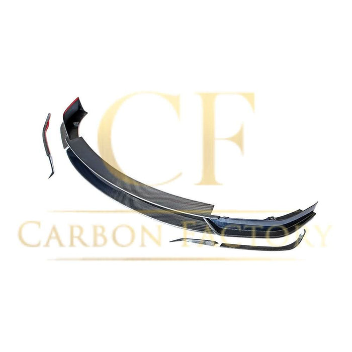 V Style Carbon Fibre Front Splitter for Tesla Model X 16-Present