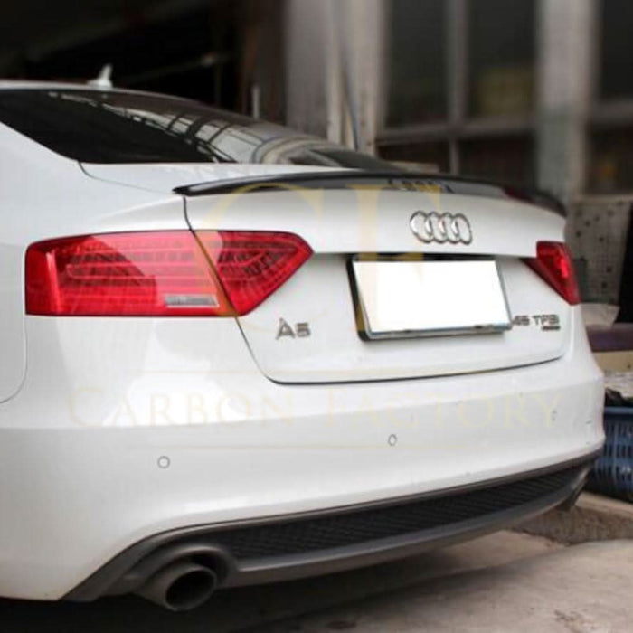 S5 Style Carbon Fibre Boot Spoiler for Audi B8 B8.5 A5 07-16