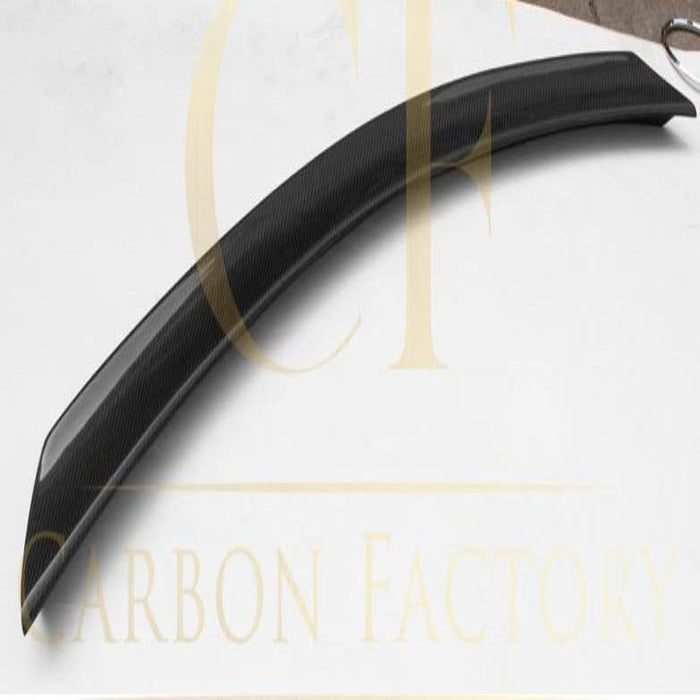 V Style Carbon Fibre Boot Spoiler for Mercedes Benz W204 C Class 07-14