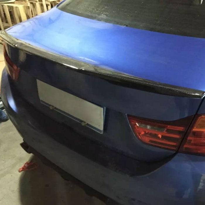 CS Style Carbon Fibre Boot Spoiler for BMW 4 Series F32 Coupe 14-20