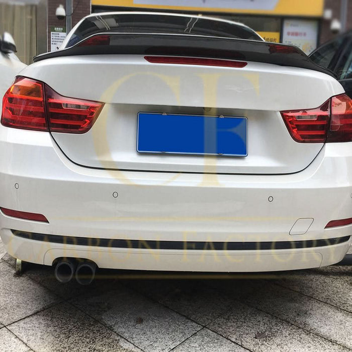 DS Style Carbon Fibre Boot Spoiler for BMW 4 Series F33 Convertible inc F83 M4 14-20