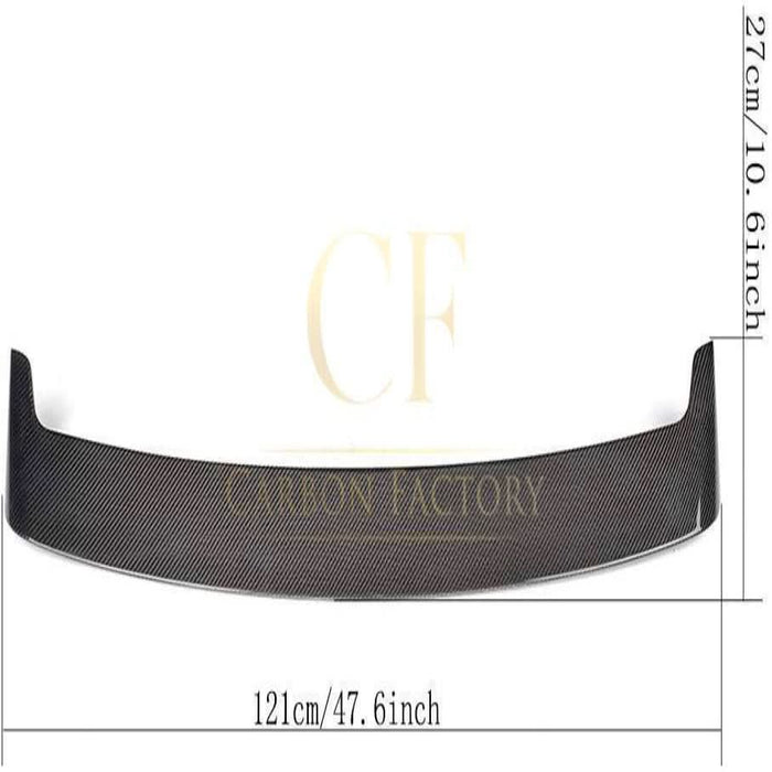 H Style Carbon Fibre Roof Spoiler for BMW F16 X6 F86 X6M 15-18
