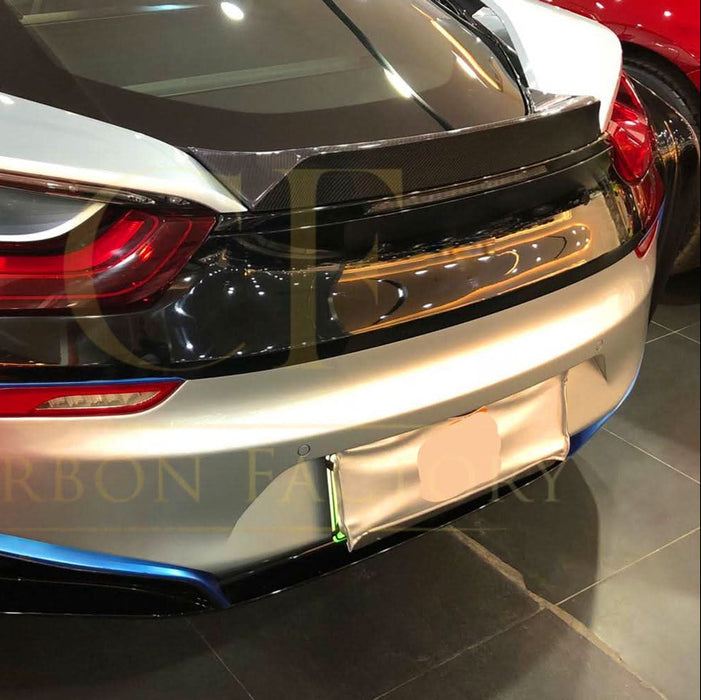 MP Style Carbon Fibre Boot Spoiler for BMW i8 14-18