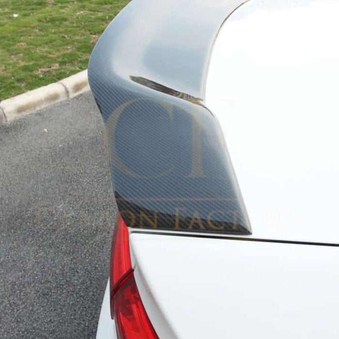 R Style Carbon Fibre Boot Spoiler for Audi A4 B8.5 13-15