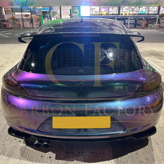 VT Style Carbon Fibre Roof Spoiler for VW Scirocco 09-14