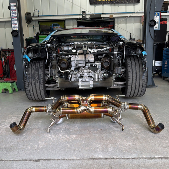 Audi R8 Gen 1/2/2.5 CAT - Back Exhaust - Titanium Labs