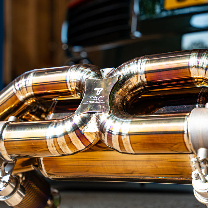 Audi R8 Gen 1/2/2.5 CAT - Back Exhaust - Titanium Labs