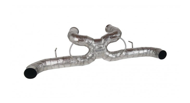 Novitec POWER OPTIMIZED EXHAUST SYSTEM RACE, COMPLETE HEAT-PROTECTED for the McLaren GT