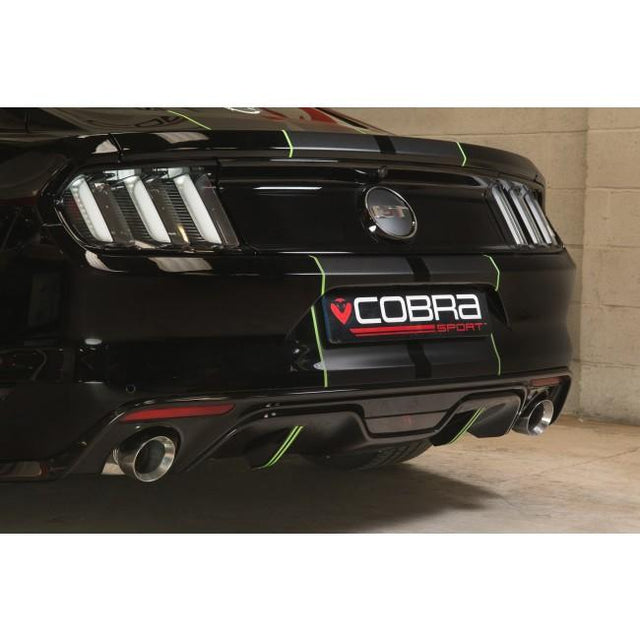 Ford Mustang 2.3 EcoBoost Convertible (2015-18) 2.5" Venom Box Delete Axle Back Performance Exhaust