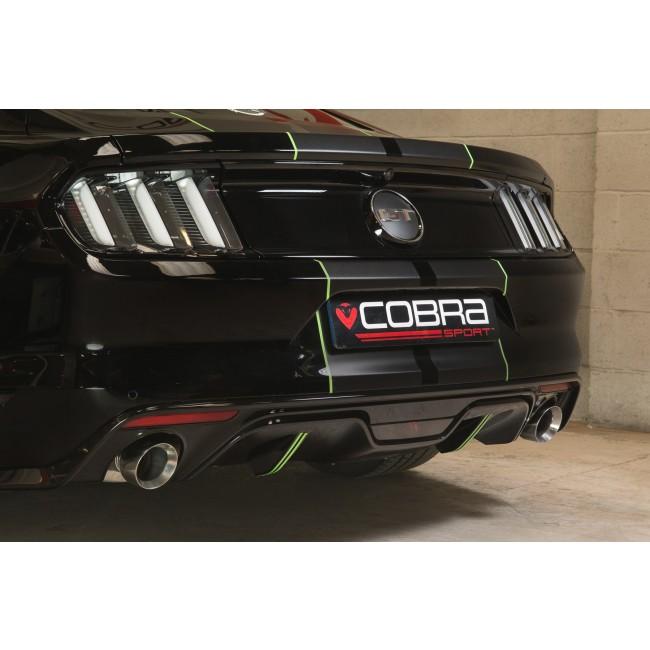 Ford Mustang 2.3 EcoBoost Fastback (2015-18) 2.5" Venom Box Delete Axle Back Performance Exhaust