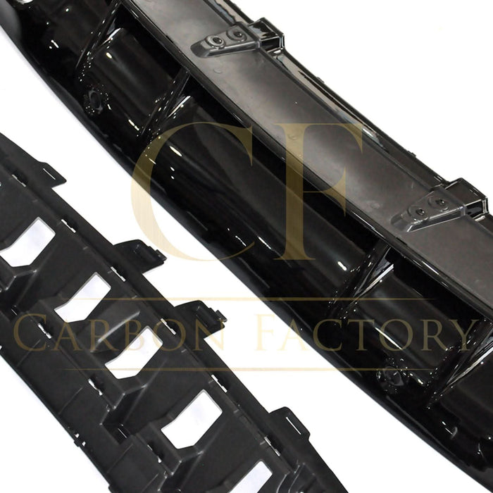 A Style Gloss Black Rear Diffuser & Exhaust Tips for Mercedes Benz W205 C Class & C63 Saloon & Estate 15-21