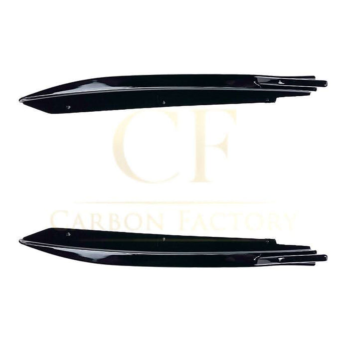 Gloss Black Rear Bumper Spats for BMW G30 G31 5 Series M Sport 17-24