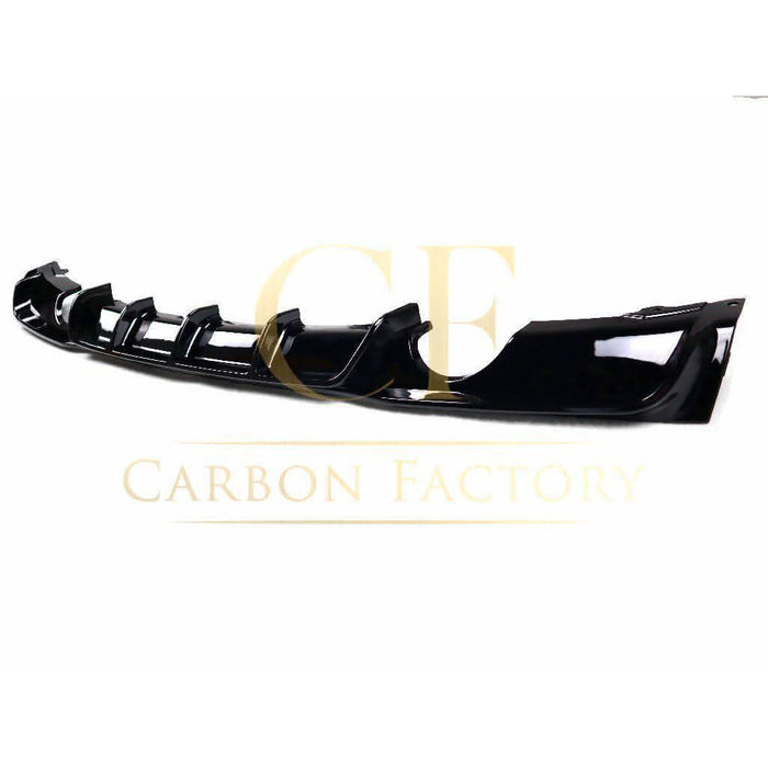 Gloss Black Rear Diffuser Dual Exhaust for BMW F30 F31 3 Series 12-19
