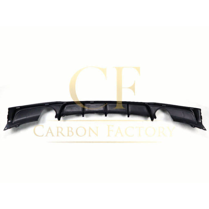 Gloss Black Rear Diffuser Dual Exhaust for BMW F30 F31 3 Series 12-19