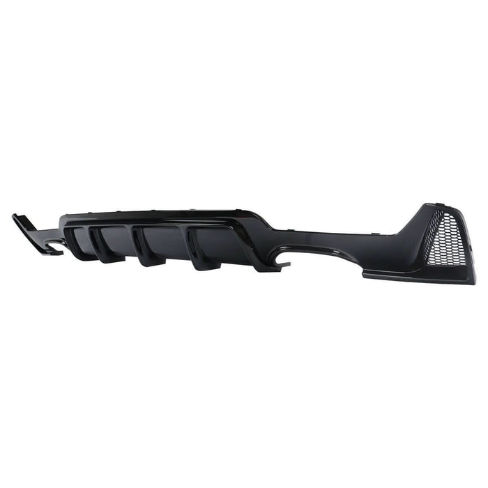 Gloss Black Rear Diffuser Quad Exhaust for BMW F32 F33 F36 4 Series 14-20