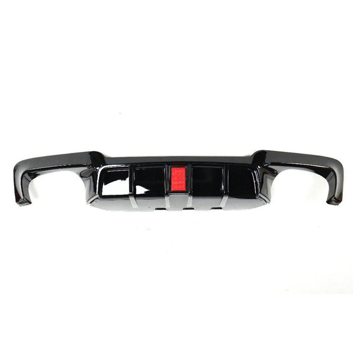 Gloss Black Rear Diffuser with LED Light for BMW F10 M5 10-17