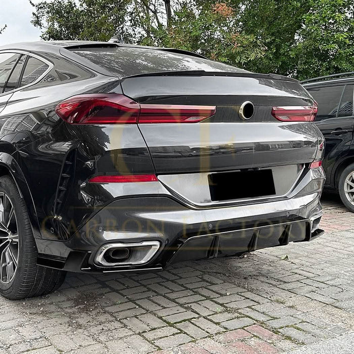 MP Style Gloss Black Diffuser for BMW G06 X6 19-25