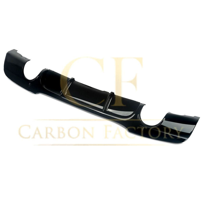 MP Style Gloss Black Rear Diffuser Dual Exhaust for BMW E92 E93 3 Series 05-13