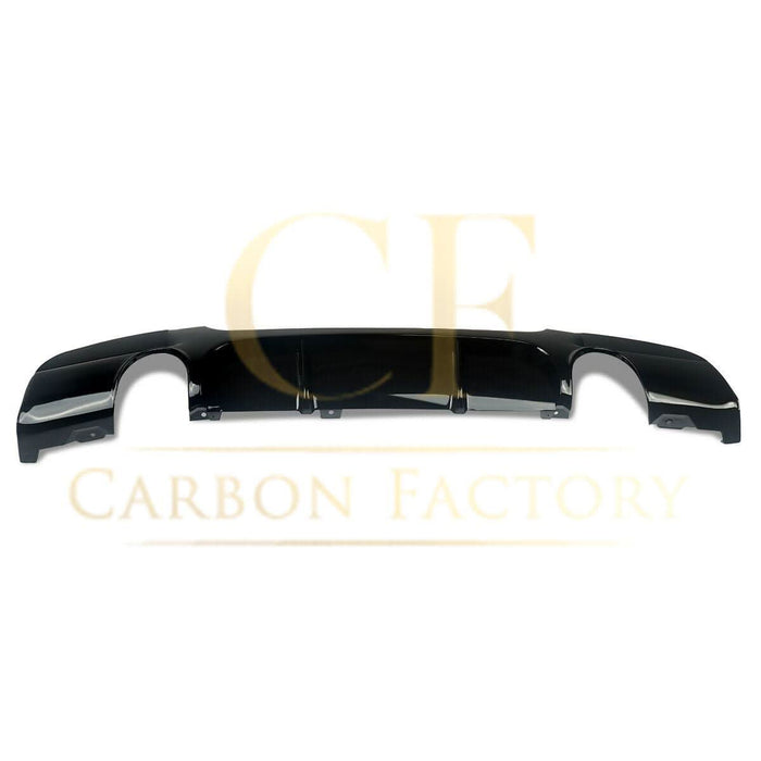 MP Style Gloss Black Rear Diffuser Dual Exhaust for BMW E92 E93 3 Series 05-13