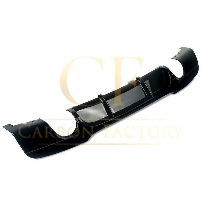 MP Style Gloss Black Rear Diffuser Dual Exhaust for BMW E92 E93 3 Series 05-13