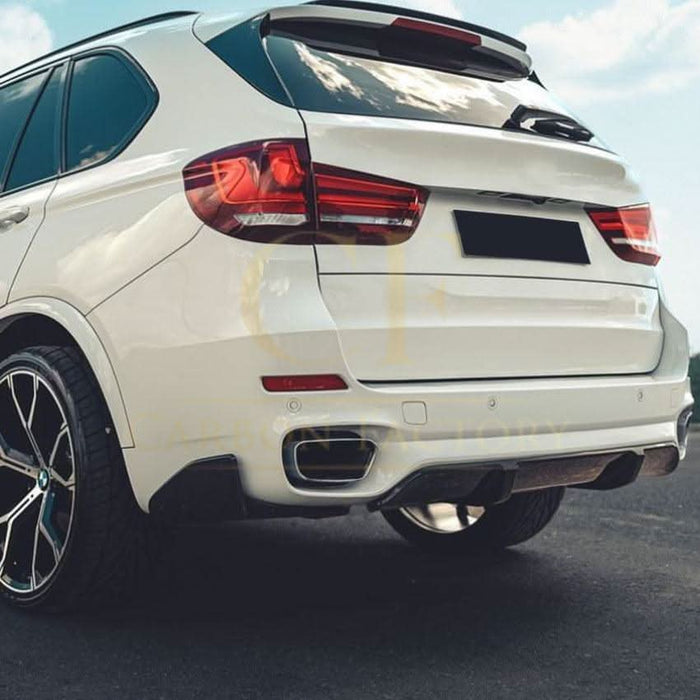 MP Style Gloss Black Rear Diffuser for BMW F15 X5 14-18