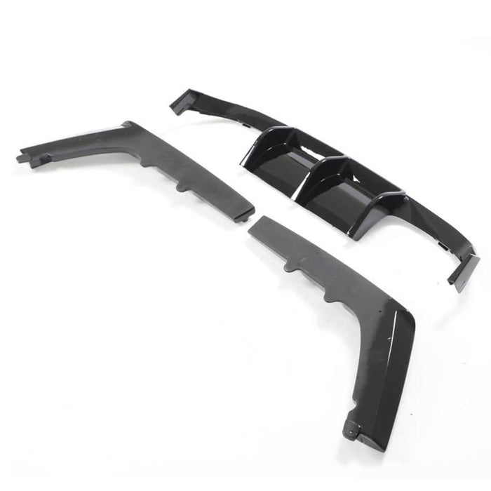 V Style Gloss Black Rear Diffuser for BMW F80 M3 F82 F83 M4 14-20