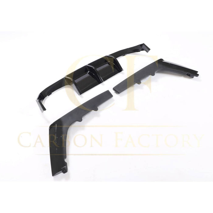 V Style Gloss Black Rear Diffuser for BMW F80 M3 F82 F83 M4 14-20