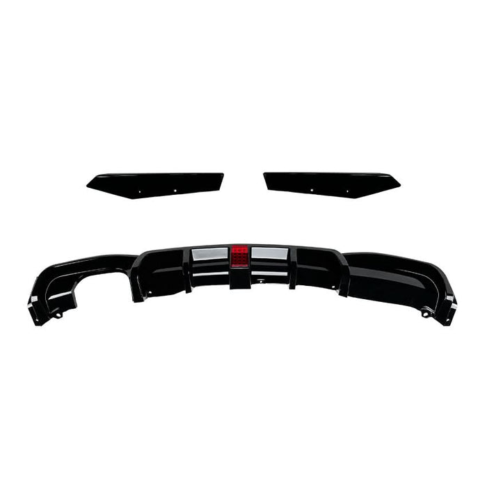 V Style Gloss Black Diffuser for BMW F30 F31 3 Series 12-19