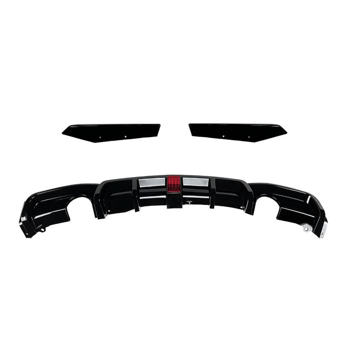 V Style Gloss Black Diffuser for BMW F30 F31 3 Series 12-19