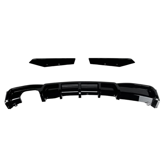 V Style Gloss Black Diffuser for BMW F30 F31 3 Series 12-19