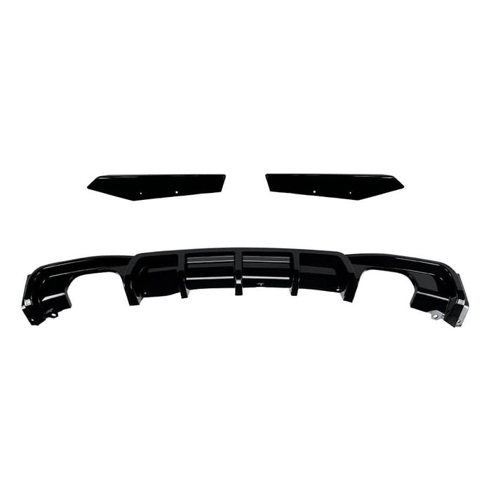V Style Gloss Black Diffuser for BMW F30 F31 3 Series 12-19