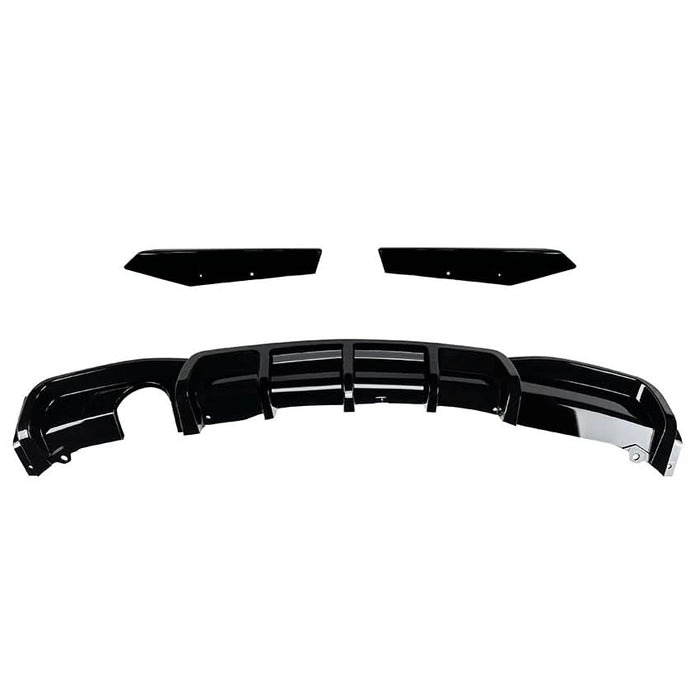 V Style Gloss Black Diffuser for BMW F30 F31 3 Series 12-19