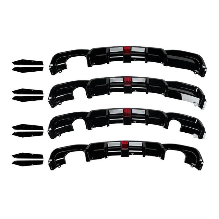 V Style Gloss Black Diffuser for BMW F30 F31 3 Series 12-19