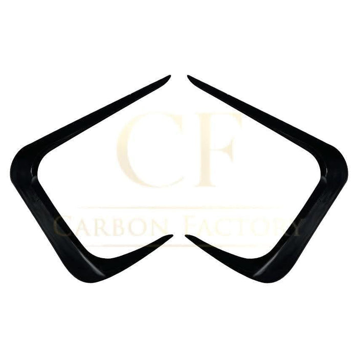 Gloss Black Front Bumper Trims for BMW 3 Series G20 G21 LCI 23-25